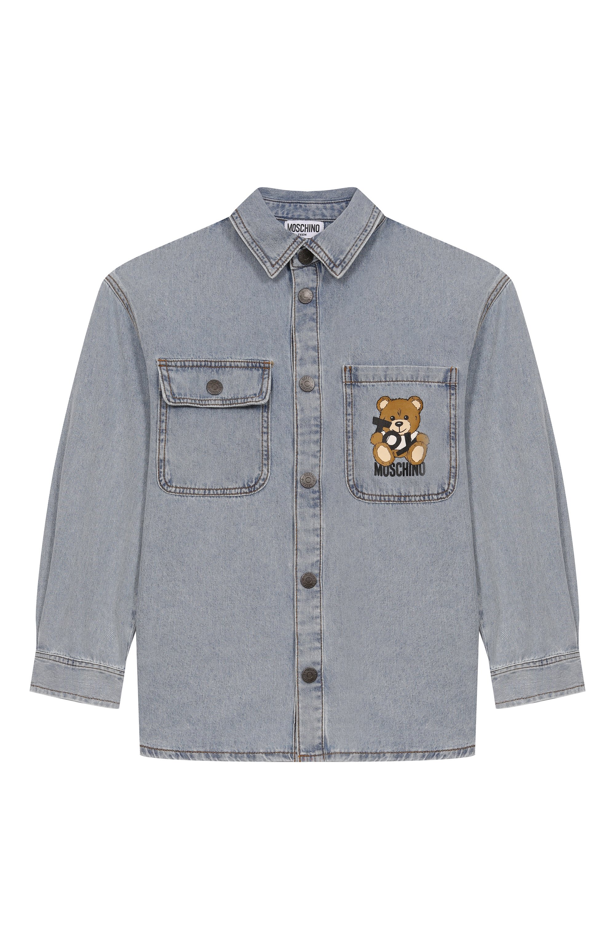 Джинсовая рубашка MOSCHINO, арт. HUC01F/L0E33/10-14, фото 1
