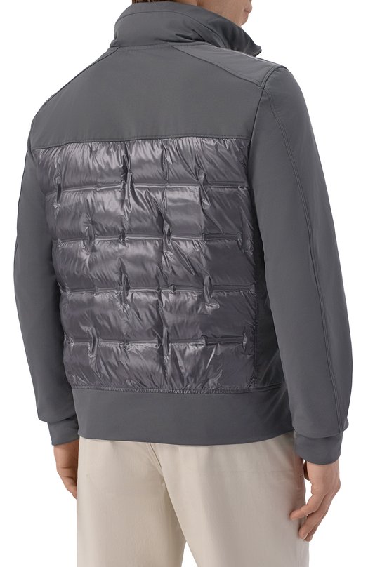 Пуховый бомбер Parajumpers 26SM-PM HYT Y01 Серый  26SM-PM HYT Y01 Фото 4