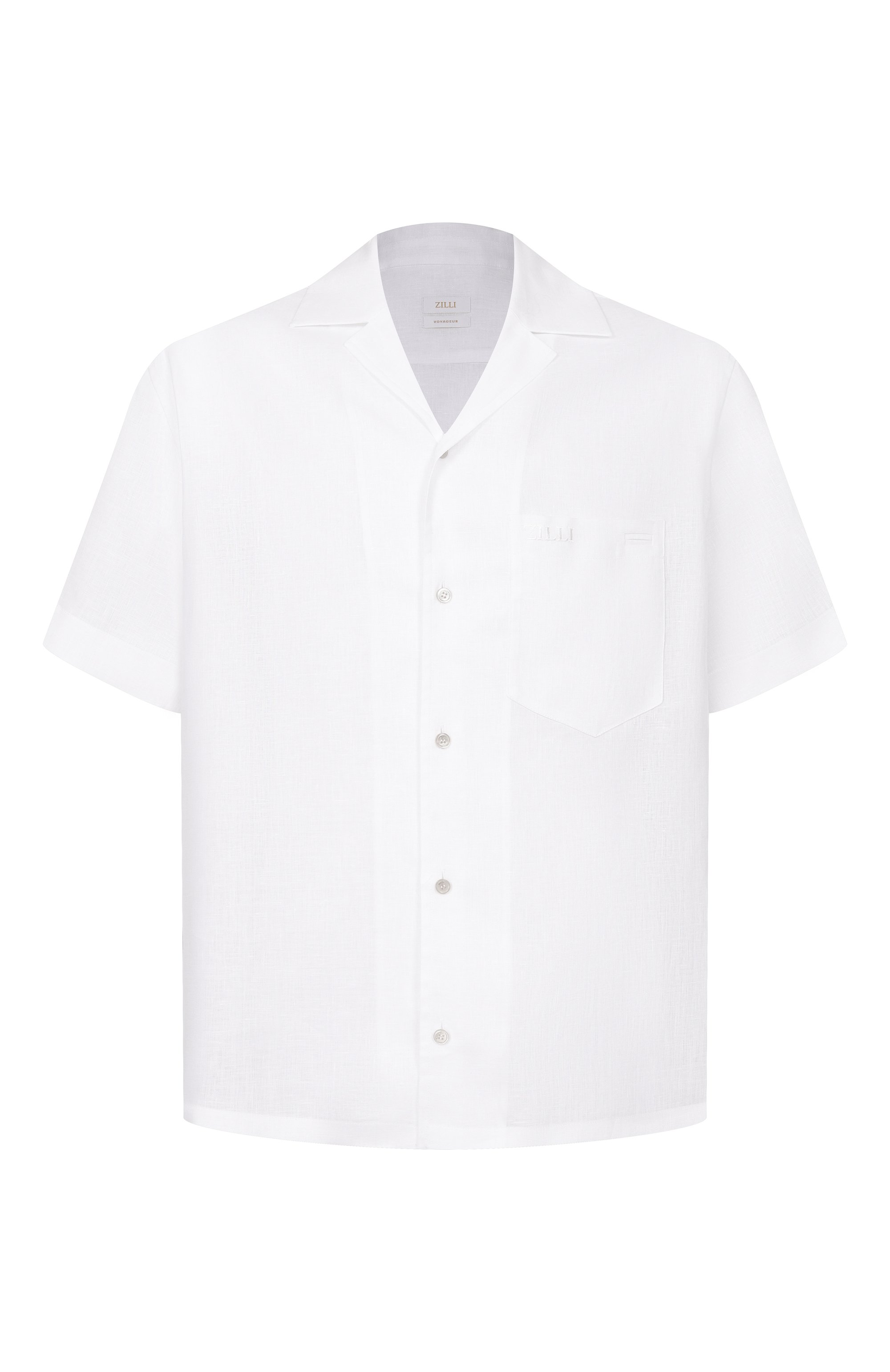 Льняная рубашка ZILLI, арт. ZSSH08M080012270U, фото 1