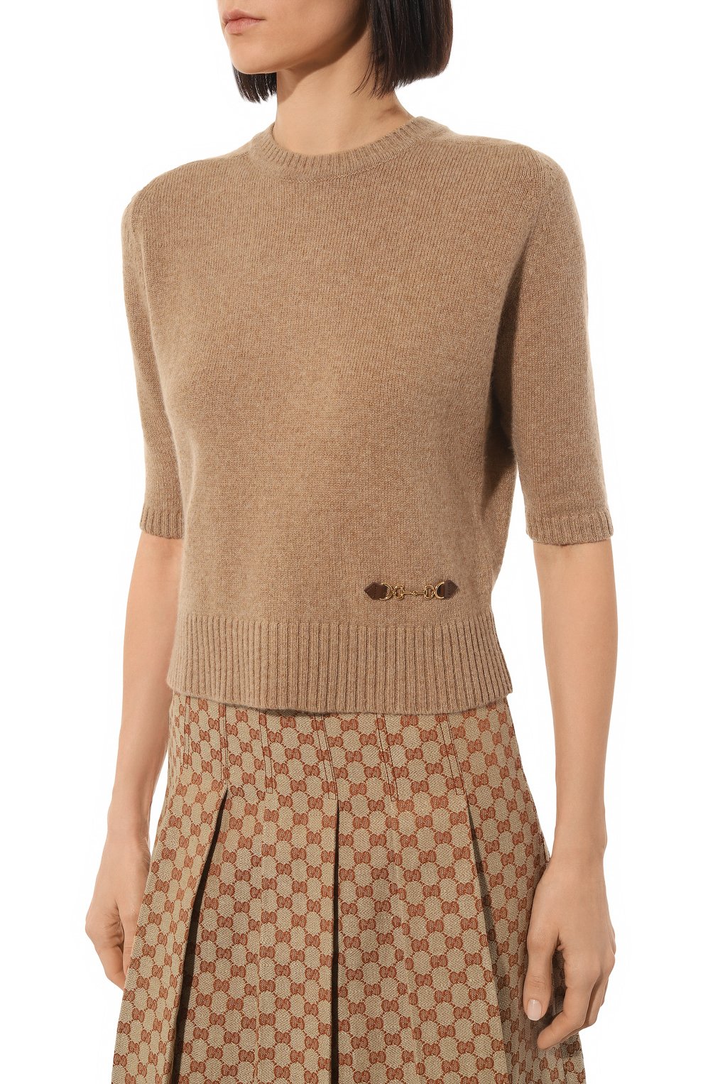 Кашемировый пуловер GUCCI, арт. 628389 XKBH9, фото 3