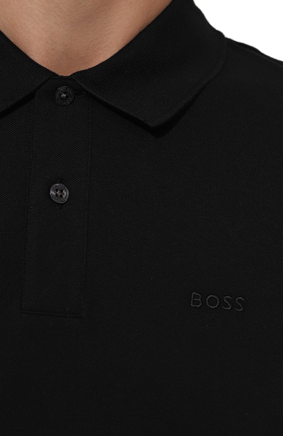 Хлопковое поло BOSS, арт. 50468362, фото 5