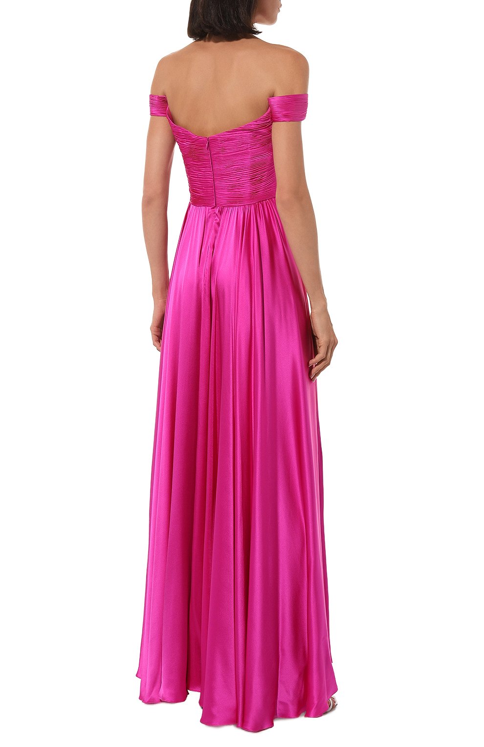 Атласное платье SPERANZA COUTURE розового цвета по цене 310000 руб., арт. SC024, фото 4 Атласное платье SPERANZA COUTURE, арт. SC024, фото 4