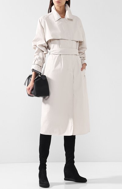 Замшевые ботфорты на танкетке CASADEI, арт. 2T815E080NT045000, фото 2