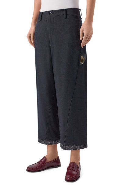 Шерстяные брюки UNDERCOVER, арт. UC2E1508-6, фото 3