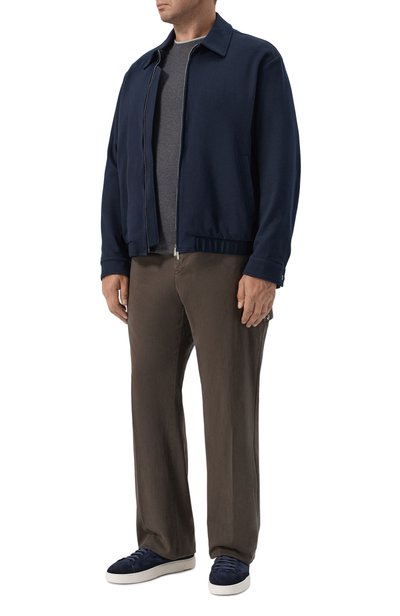 Мужская хлопковая футболка BRUNELLO CUCINELLI, арт. M0B137427