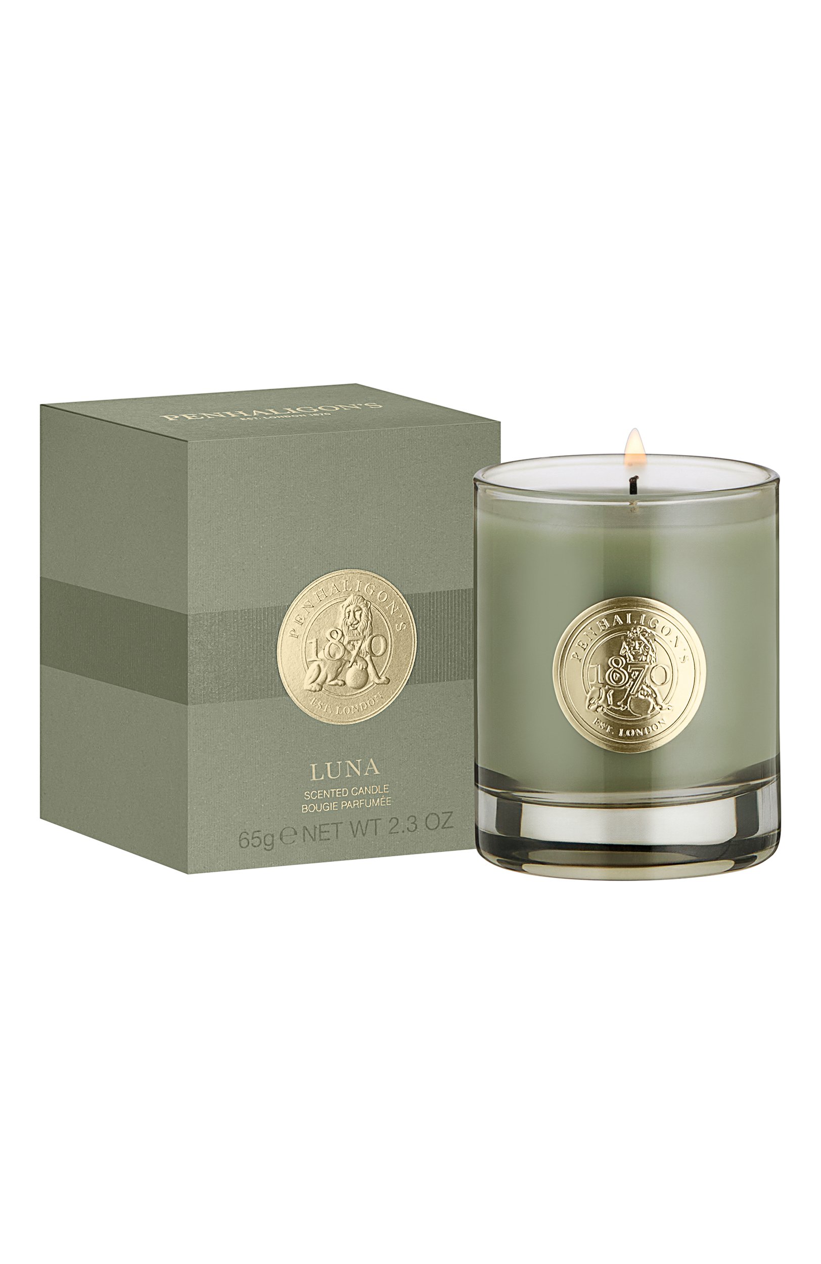 Свеча luna (65g) PENHALIGON'S бесцветного цвета по цене 6100 руб., арт. 5056245050848, фото 2 Свеча luna (65g) PENHALIGON'S, арт. 5056245050848, фото 2