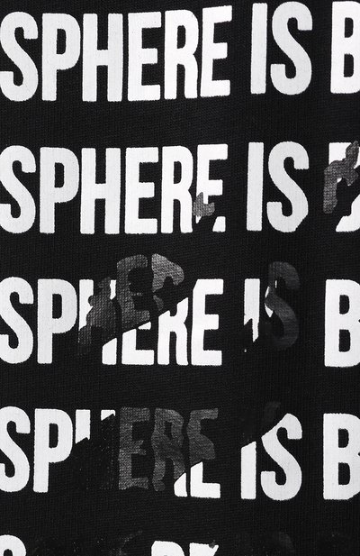 Хлопковое худи PRAY FOR US, арт. BRH 02 BLACK, фото 5