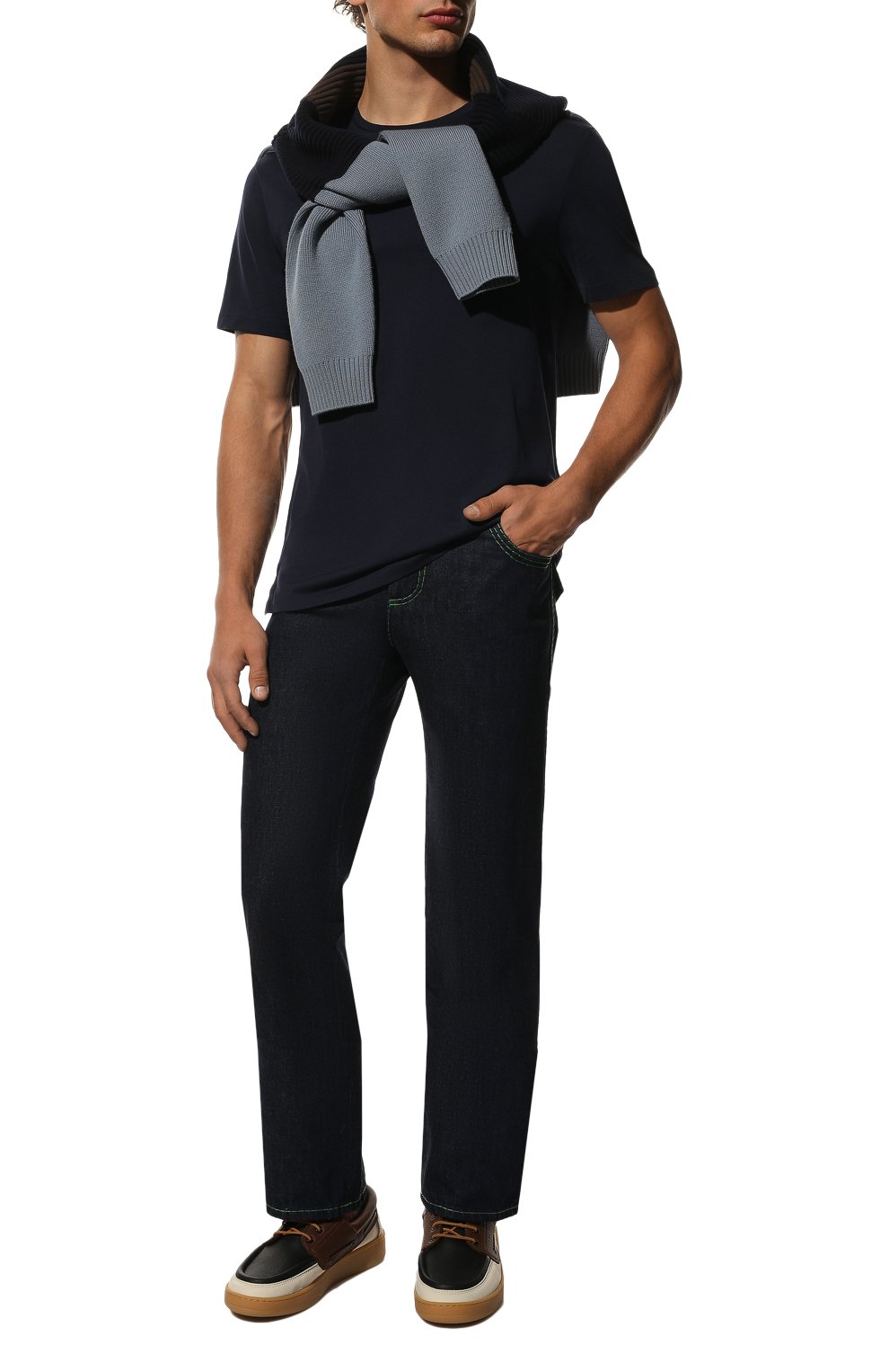 Хлопковая футболка RALPH LAUREN, арт. 790508153, фото 2