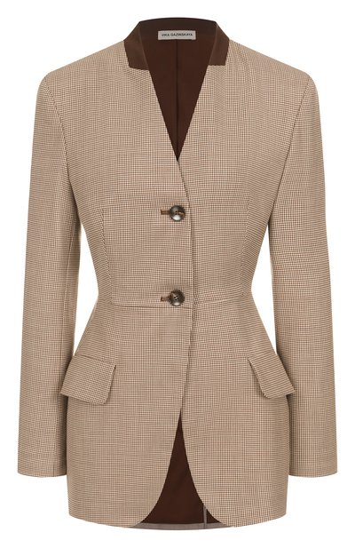 Женский шерстяной жакет VIKA GAZINSKAYA, арт. SS25-22203