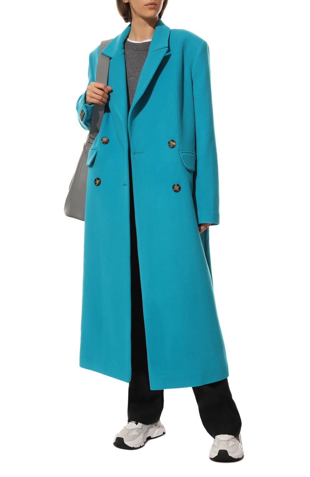 Пальто из шерсти и кашемира LESYANEBO, арт. FW22/H-405/RI, фото 2