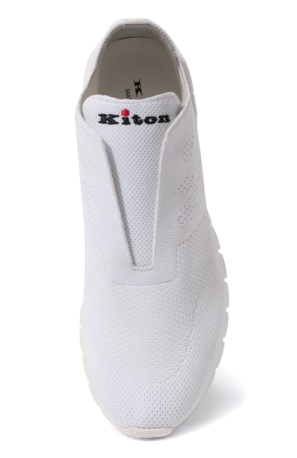 Текстильные кроссовки KITON, арт. USSBANWN00867, фото 6