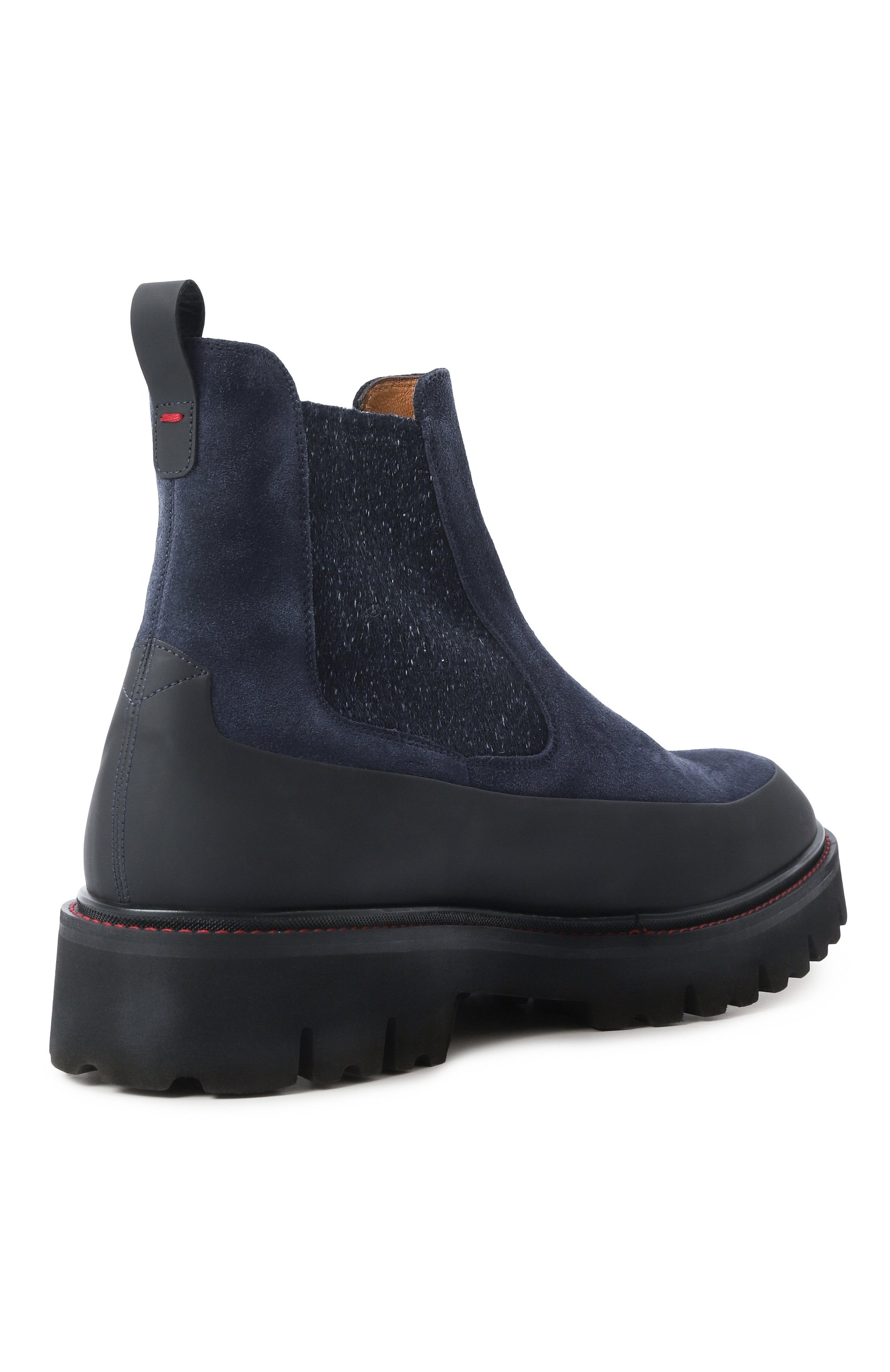 Замшевые челси KITON, арт. USSA195N0112505, фото 5