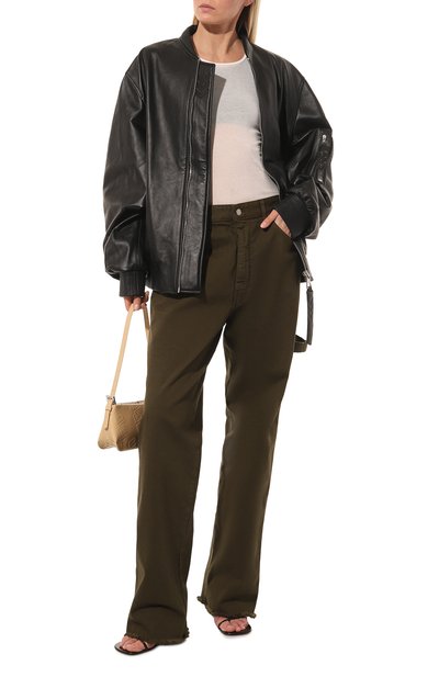 Хлопковая майка RICK OWENS белого цвета по цене 25600 руб., арт. RP01C5101/RC, фото 2 Хлопковая майка RICK OWENS, арт. RP01C5101/RC, фото 2