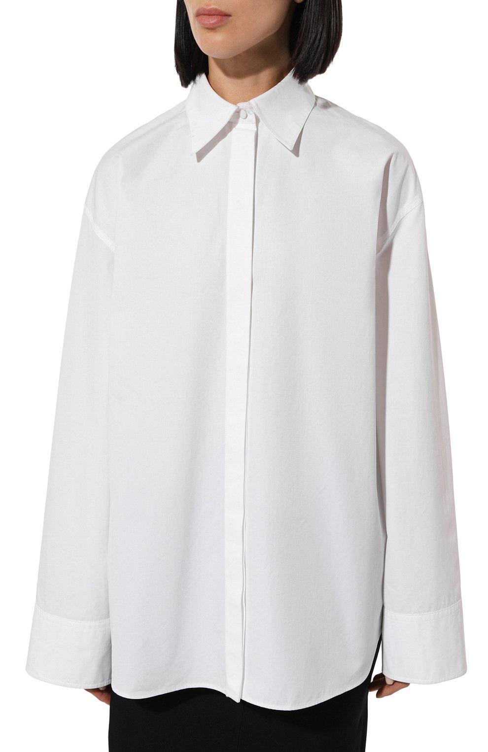 Хлопковая рубашка VALENTINO, арт. 3B0AB5L2/5DN, фото 3