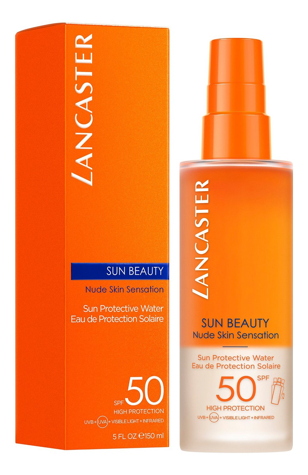 Солнцезащитная вода lancaster sun spf 50 (150ml) LANCASTER, арт. 3614228180306, фото 2