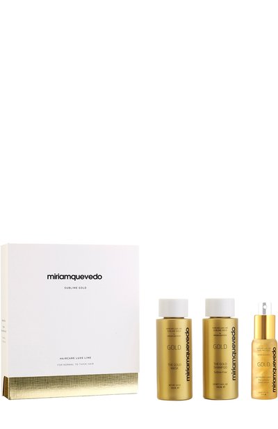 Женский набор-люкс sublime gold для питания и восстановления (100+100+50ml) MIRIAMQUEVEDO, арт. 479