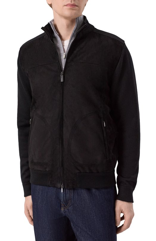 Комбинированный кардиган Zilli KZMC01M0270VTSU00_002 Чёрный  KZMC01M0270VTSU00_002 Фото 3