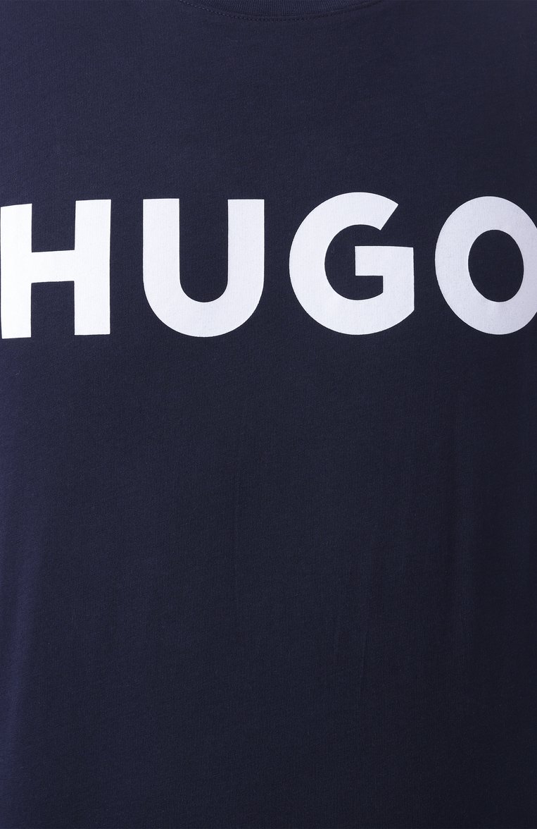 Хлопковая футболка HUGO, арт. 50467556, фото 1