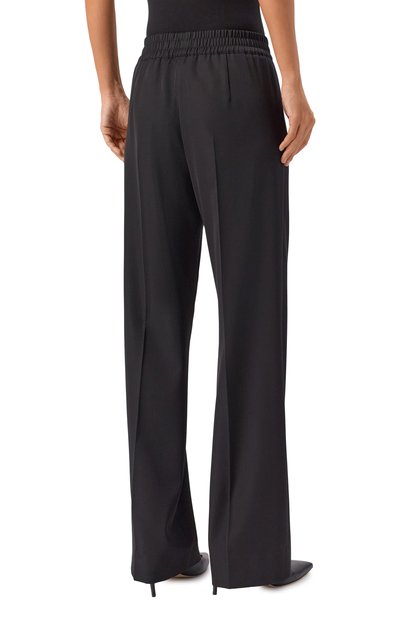 Шерстяные брюки DOLCE & GABBANA черного цвета по цене 98000 руб., арт. FTC6ZT/FU20W, фото 4 Шерстяные брюки DOLCE & GABBANA, арт. FTC6ZT/FU20W, фото 4