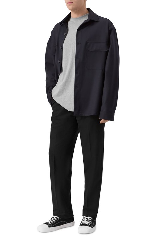 Хлопковая футболка Dirk Bikkembergs BMT1305 Серый  BMT1305 Фото 2