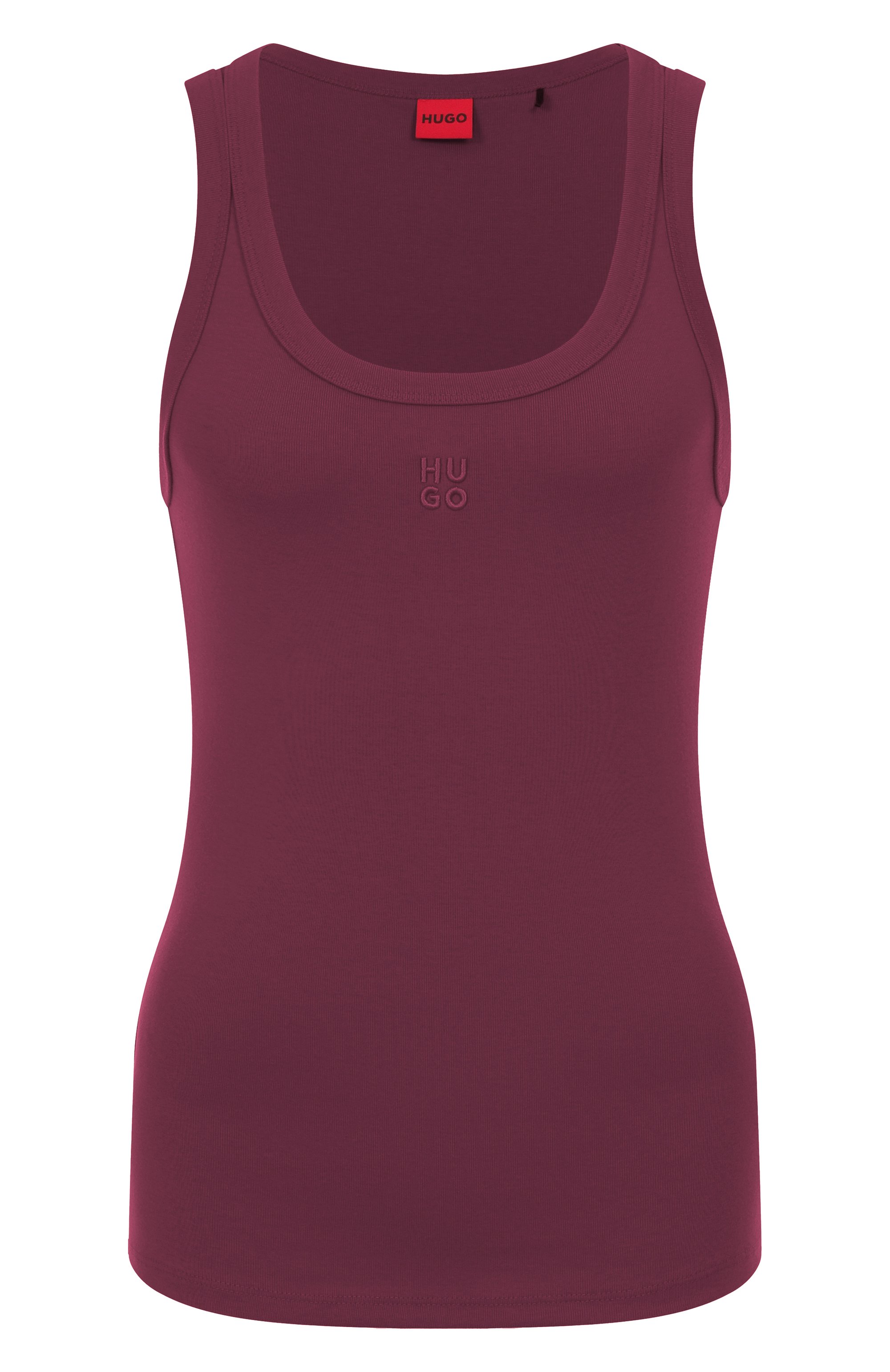 Хлопковая майка HUGO, арт. 50514489, фото 1