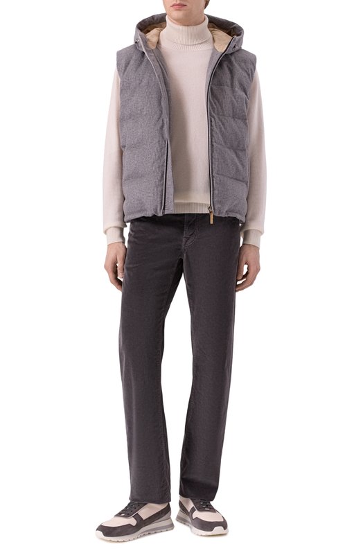 Вельветовые брюки Jacob Cohen 25I P/JUM_QE005 036 S3653 TR Серый  25I P/JUM_QE005 036 S3653 TR Фото 2