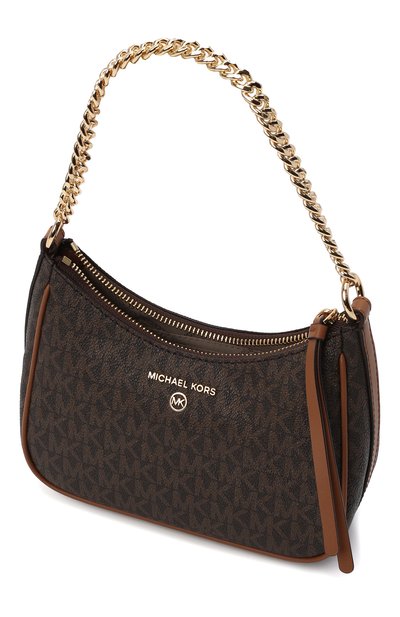 Сумка jet set charm small MICHAEL MICHAEL KORS темно-коричневого цвета по цене 15450 руб., арт. 32H1GT9C1B, фото 5 Сумка jet set charm small MICHAEL MICHAEL KORS, арт. 32H1GT9C1B, фото 5