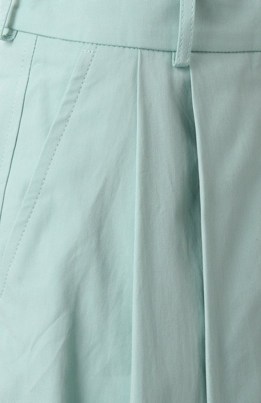 Хлопковые брюки Nina Ricci 25PCPA002/C01086 Зелёный  25PCPA002/C01086 Фото 6