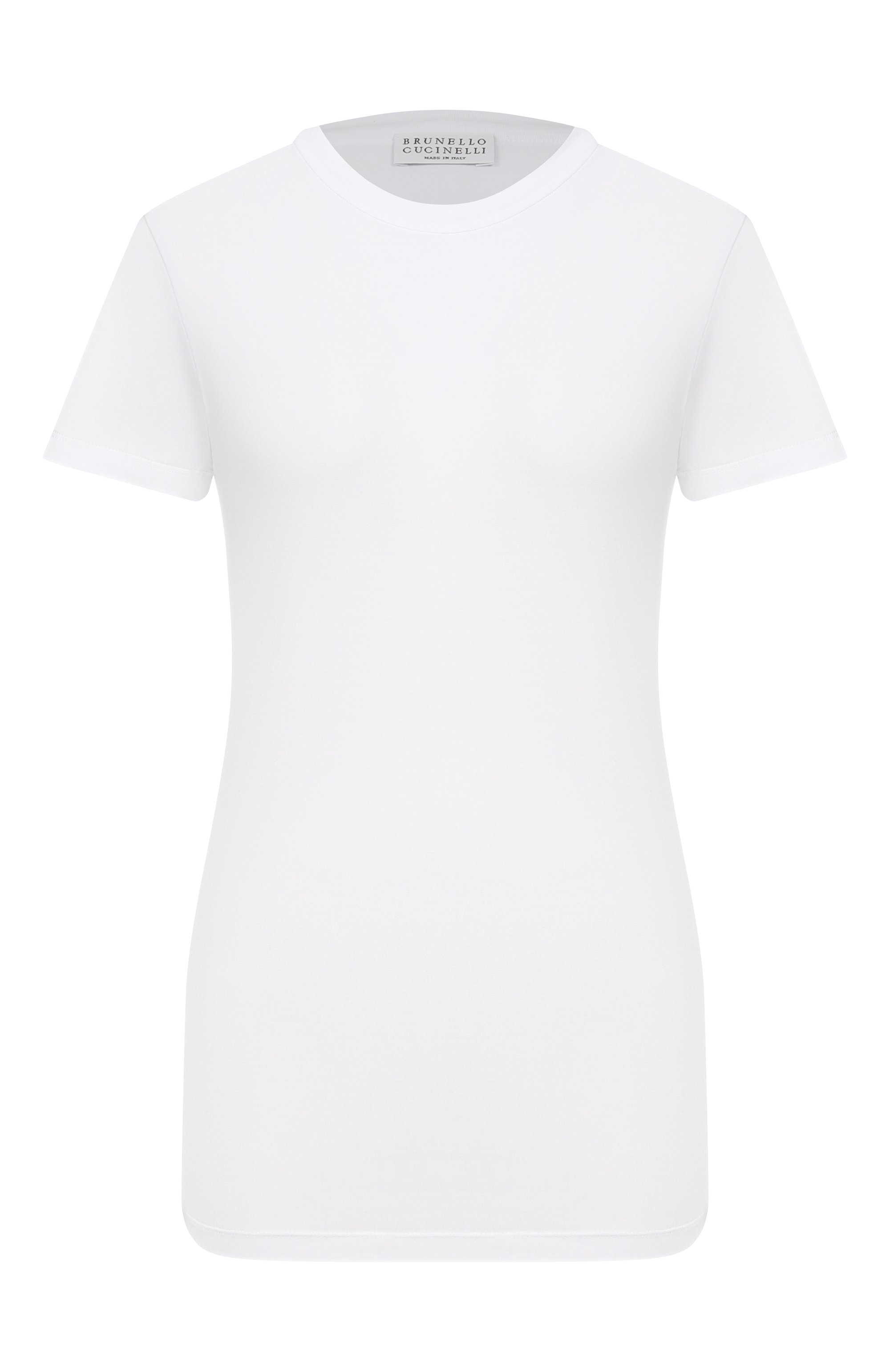 Хлопковая футболка BRUNELLO CUCINELLI, арт. M0T18B0170, фото 1