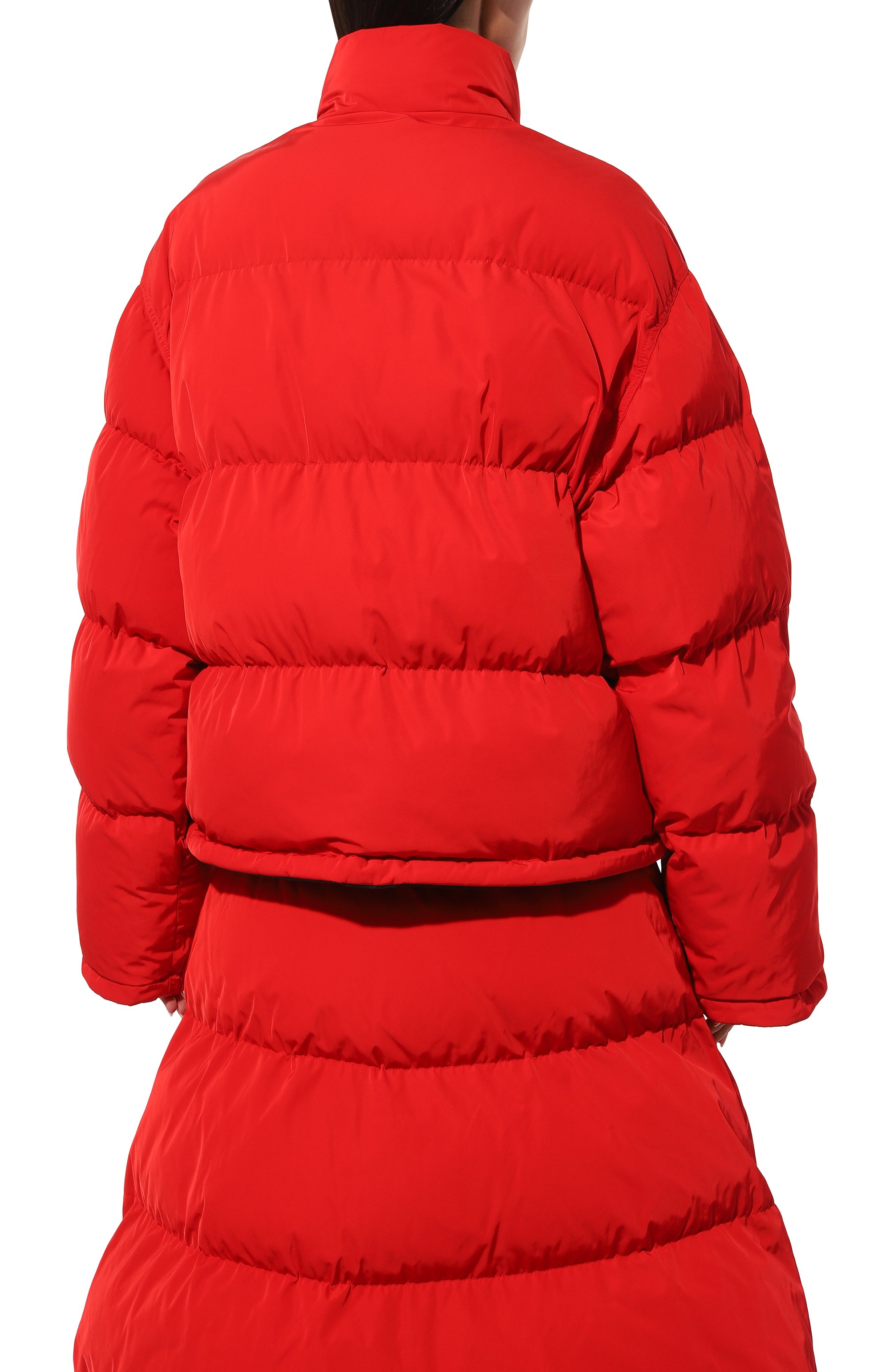 Двусторонний пуховик BALENCIAGA красного цвета по цене 477500 руб., арт. 808794/TR018, фото 4 Двусторонний пуховик BALENCIAGA, арт. 808794/TR018, фото 4