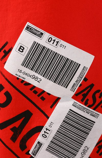 Хлопковые шорты COMME DES FUCKDOWN, арт. CDFU402, фото 5