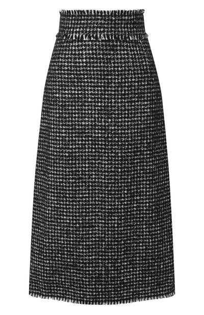 Женская юбка из смеси шерсти и шелка DOLCE & GABBANA, арт. F4BMST/FMMEZ