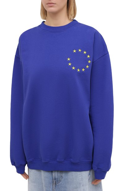 Хлопковый свитшот VETEMENTS, арт. UE51TR670R 1613/W, фото 3