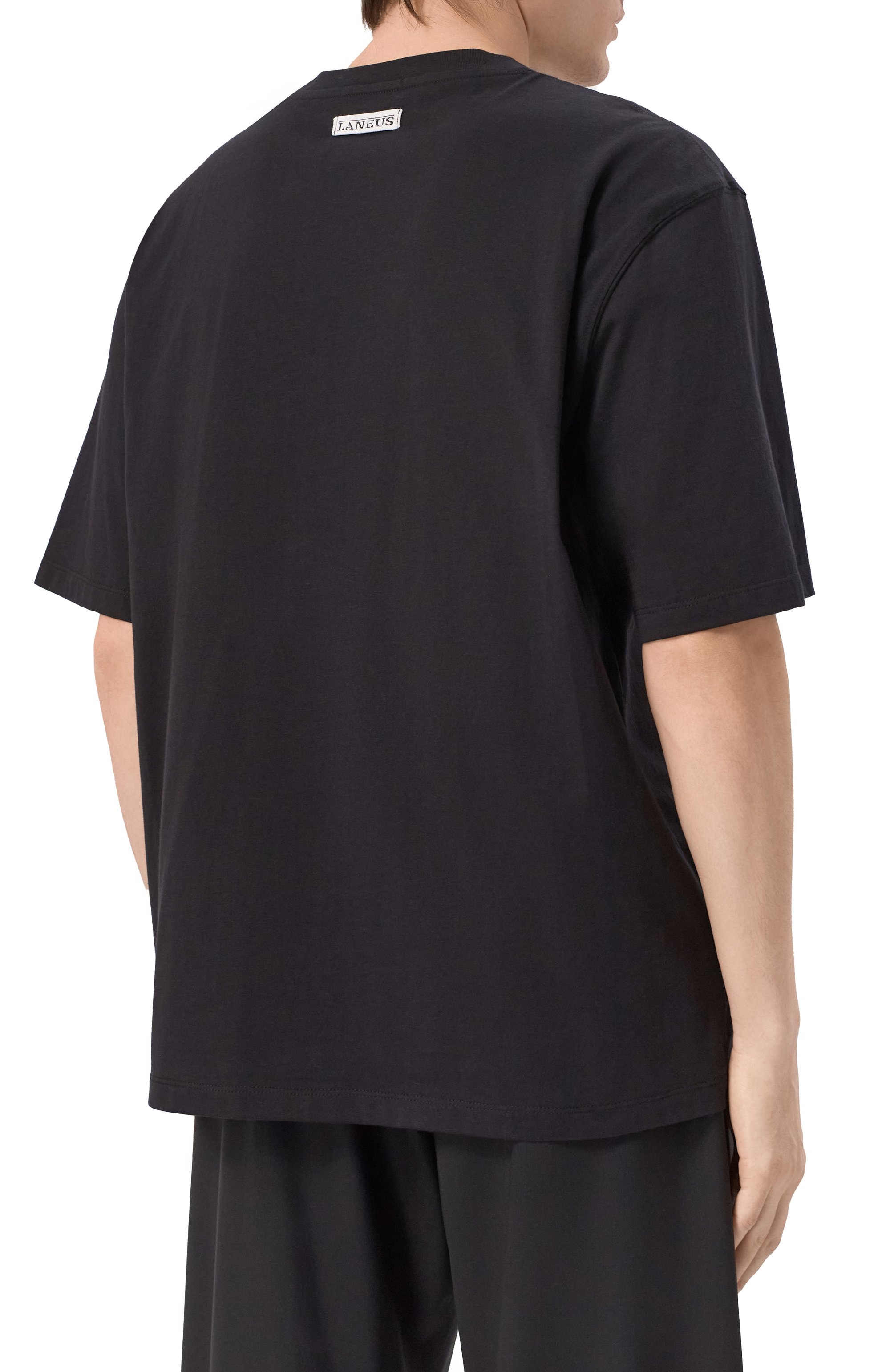 Хлопковая футболка LANEUS, арт. S5LAMATH089, фото 4