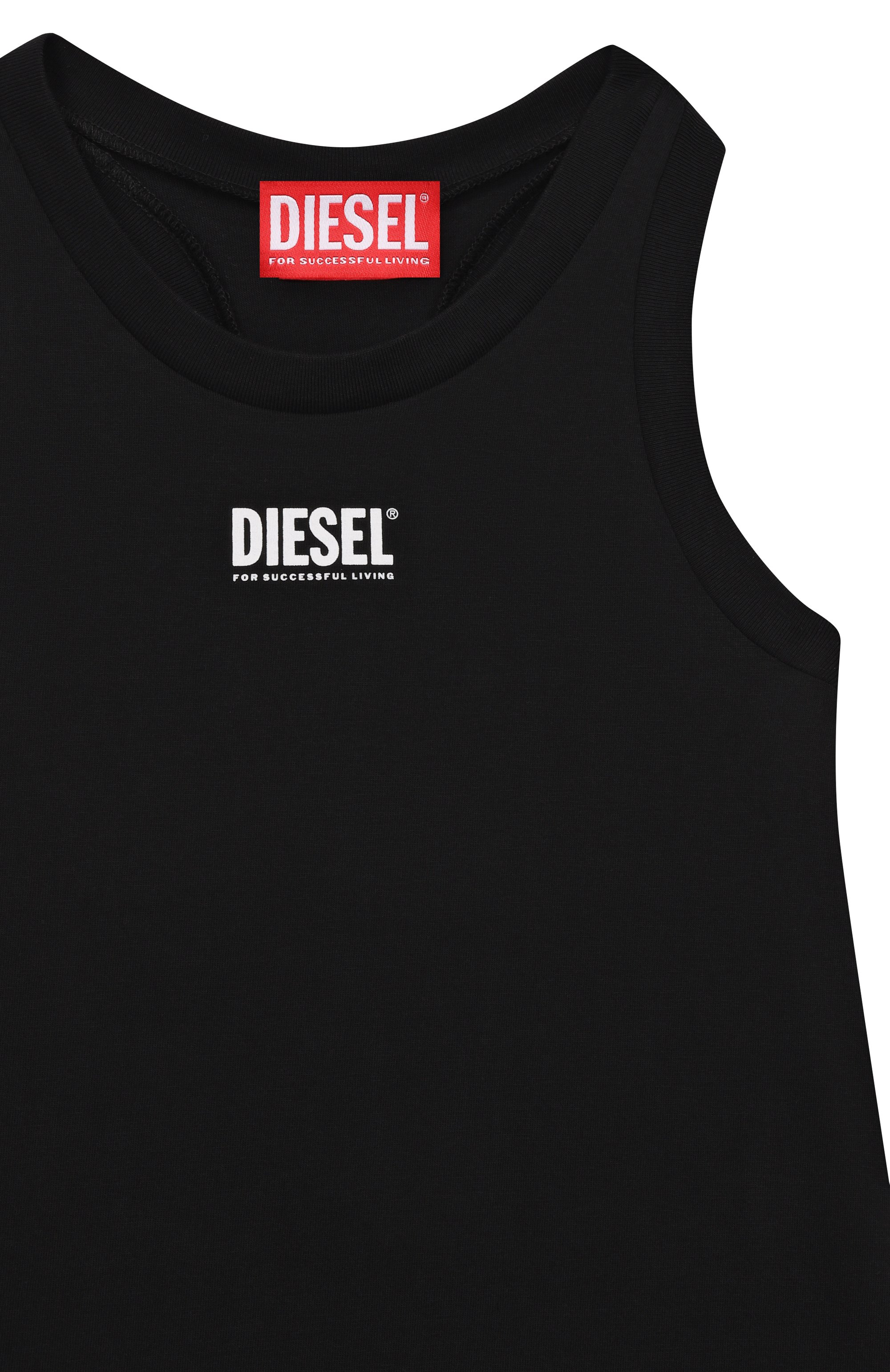 Хлопковое платье DIESEL, арт. J02731/00YI9, фото 3