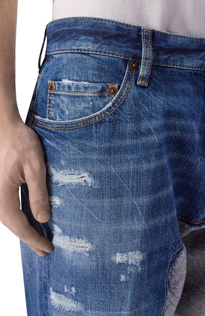 Комбинированные джоггеры DSQUARED2, арт. S74LB1881/D30011, фото 5