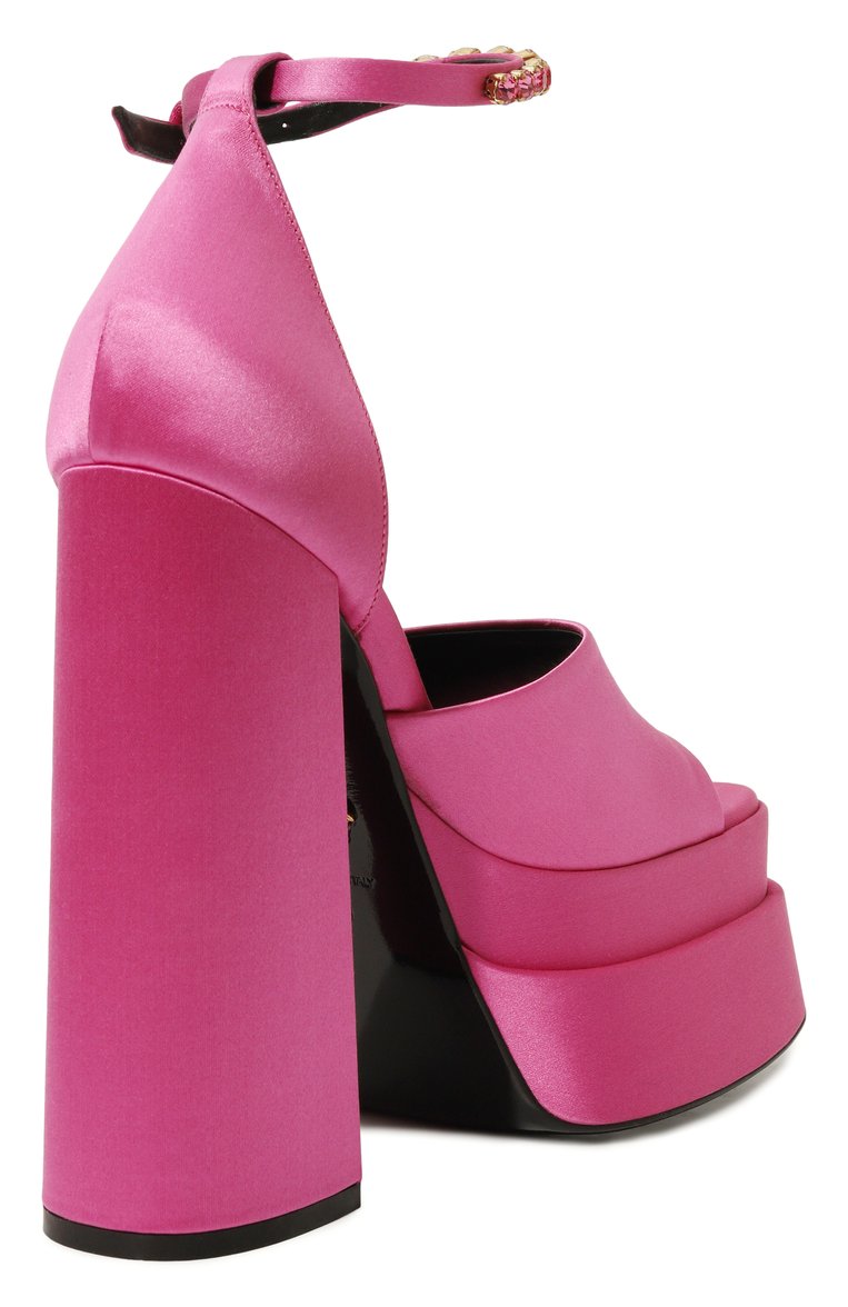 Текстильные босоножки medusa aevitas 160 VERSACE, арт. 1007717DRA67 1PK4V, фото 5