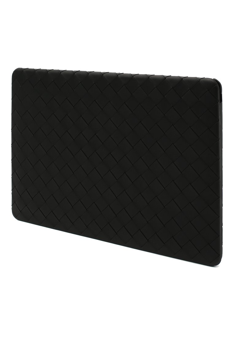 Чехол для macbook air 13" BOTTEGA VENETA черного цвета, арт. 629824/VCPQ0 | Фото 2 (Региональные ограничения белый список (Axapta Mercury): RU, Не проставлено; Материал: Натуральная кожа; Нос: Не проставлено)