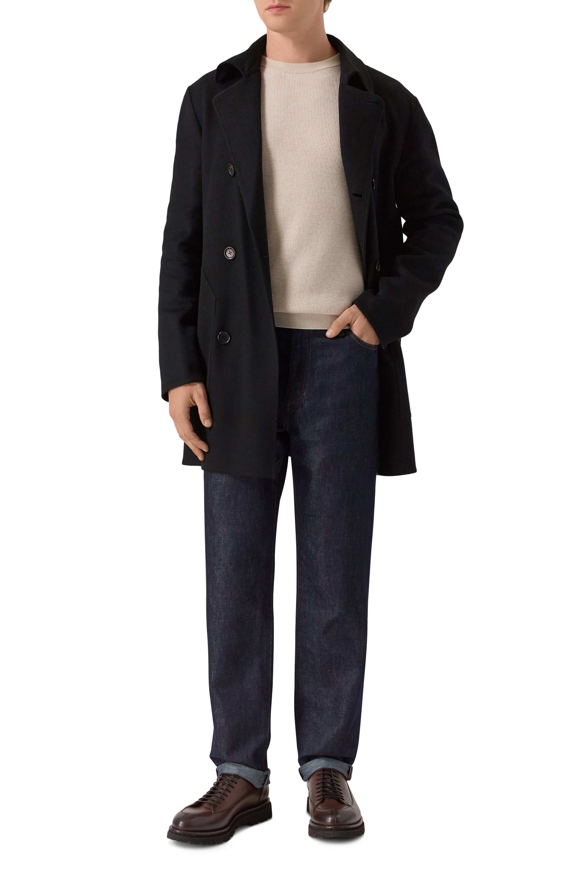 Кожаные дерби berna W.GIBBS, арт. 0128036/VIT. B0X, фото 2