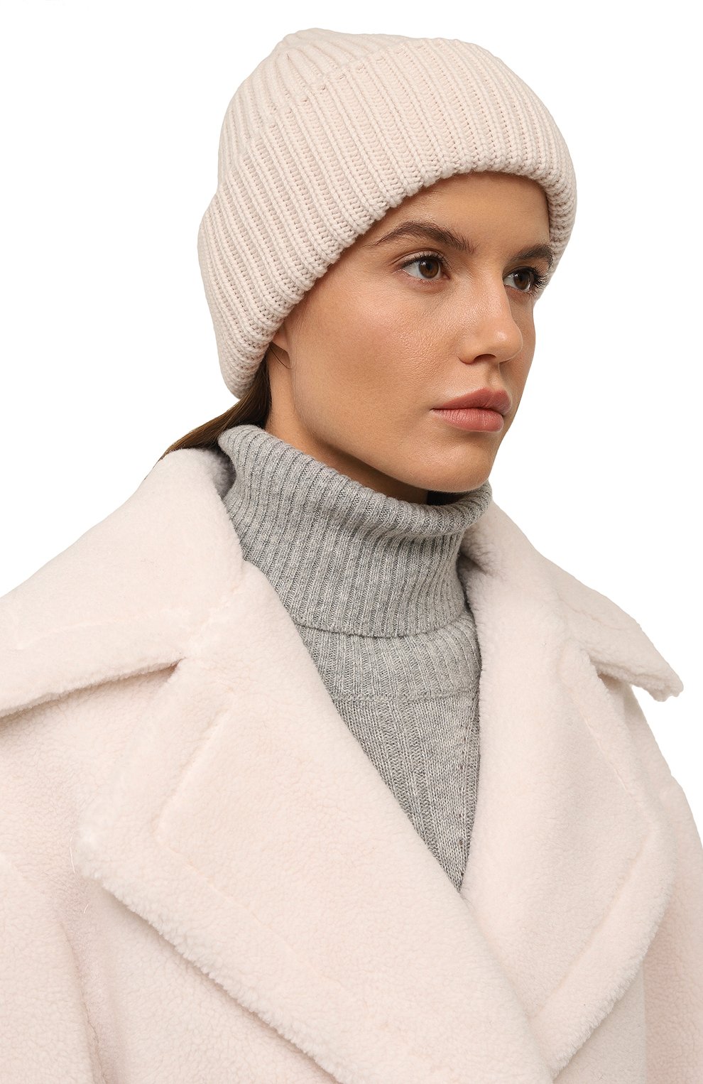 Шапка из шерсти и кашемира YVES SALOMON, арт. 23WAA502XXMACL, фото 2