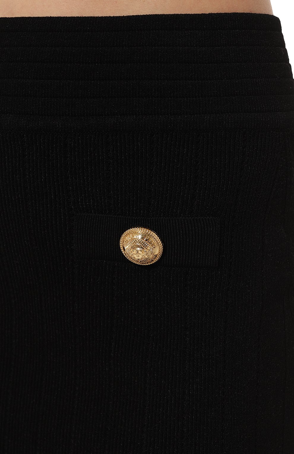 Юбка из вискозы BALMAIN, арт. AF1LB015KB07, фото 5
