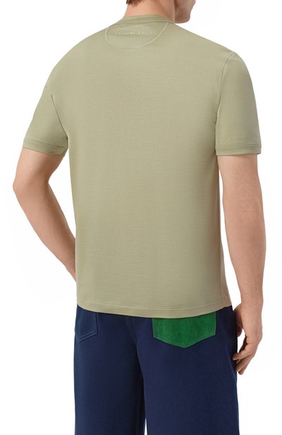 Хлопковая футболка STEFANO RICCI, арт. MNH6105150/TE0001, фото 4