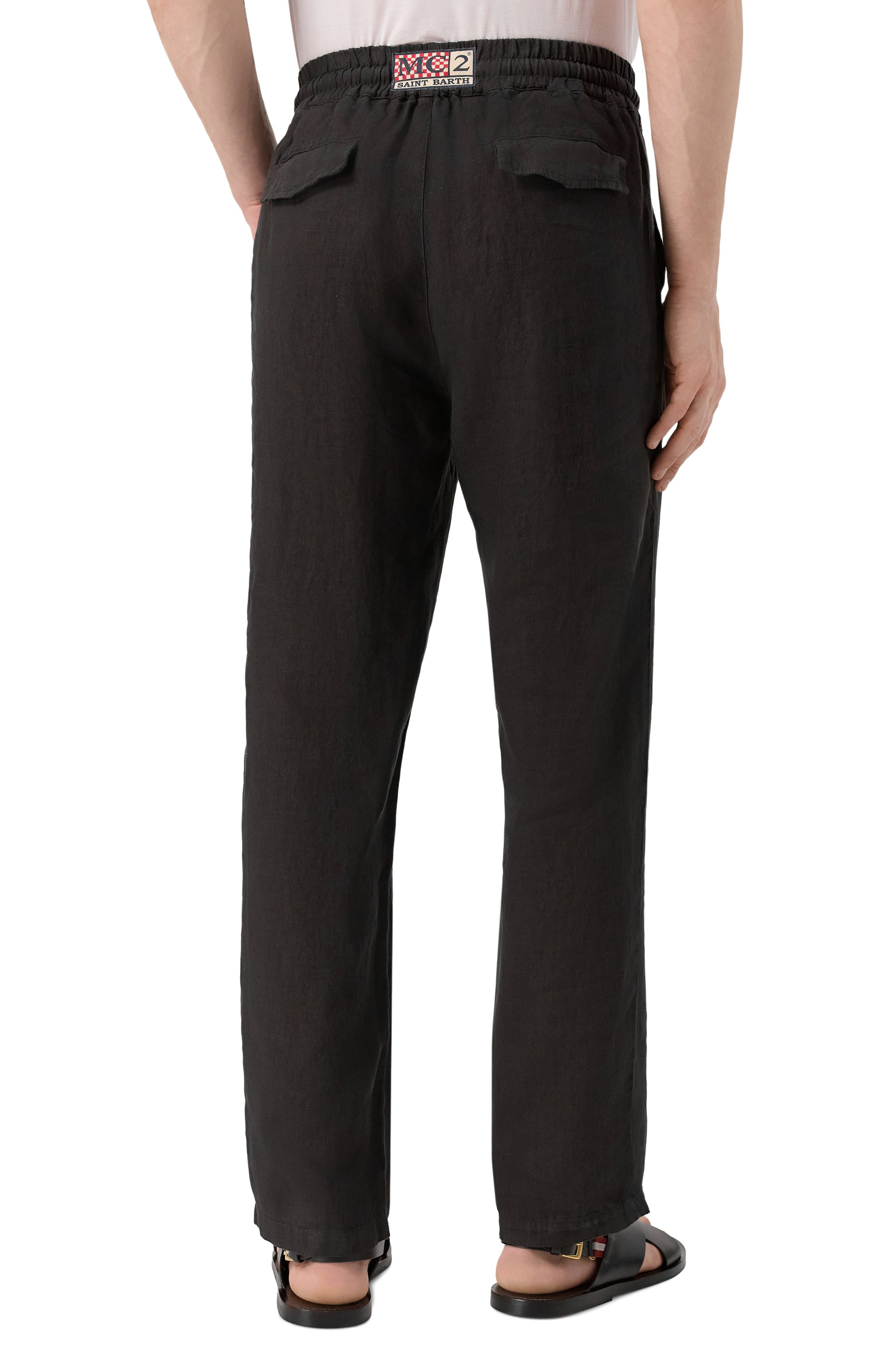 Льняные брюки MC2 SAINT BARTH, арт. STBM CALAIS/01949H, фото 4