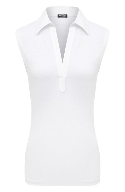 Женский льняной топ KITON, арт. D51742X08T54