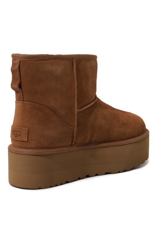 фото Замшевые полусапоги classic mini platform ugg