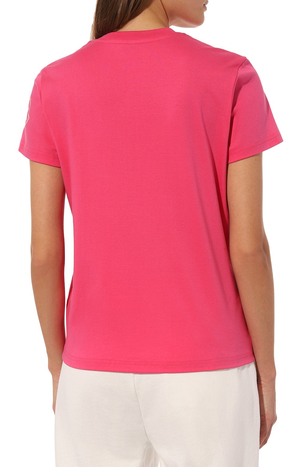 Хлопковая футболка MONCLER, арт. 8C000-11-809CR, фото 4