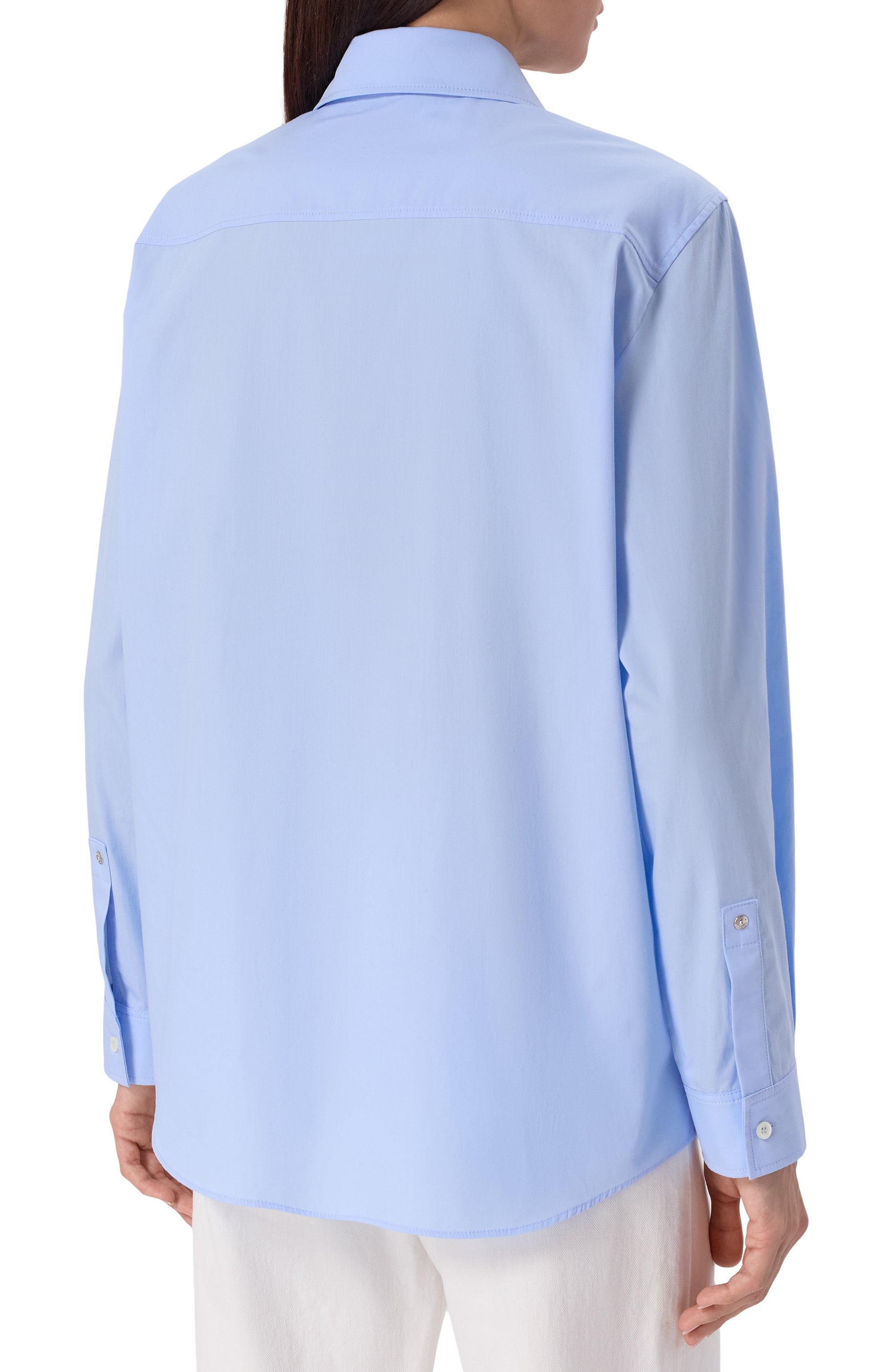 Хлопковая рубашка M05CH1NO JEANS, арт. A0205/8231, фото 4