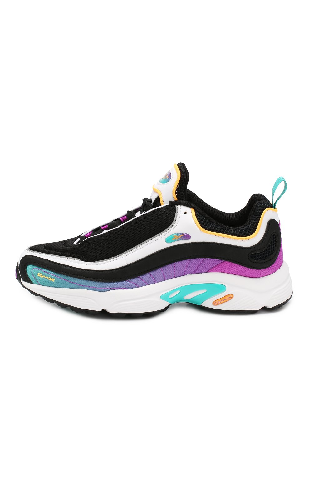 Текстильные кроссовки daytona dmx REEBOK черно-белого цвета по цене 10970 руб., арт. CN8386, фото 3 Текстильные кроссовки daytona dmx REEBOK, арт. CN8386, фото 3