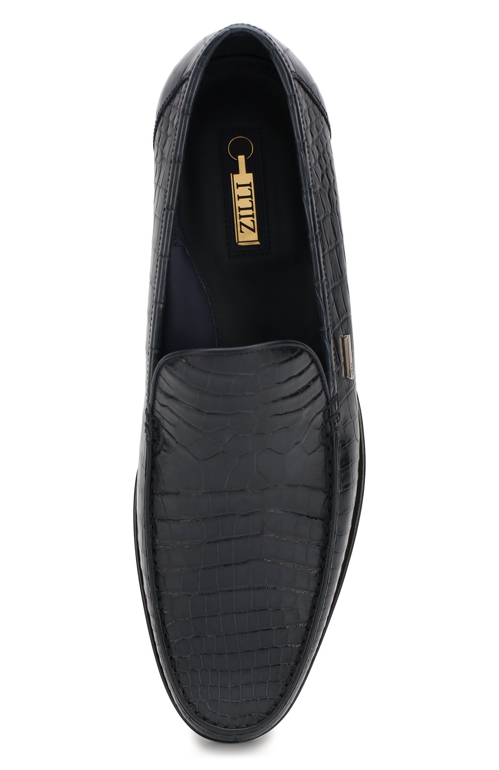 Лоферы из кожи крокодила ZILLI, арт. ZM 031/0D16/CNIL, фото 5