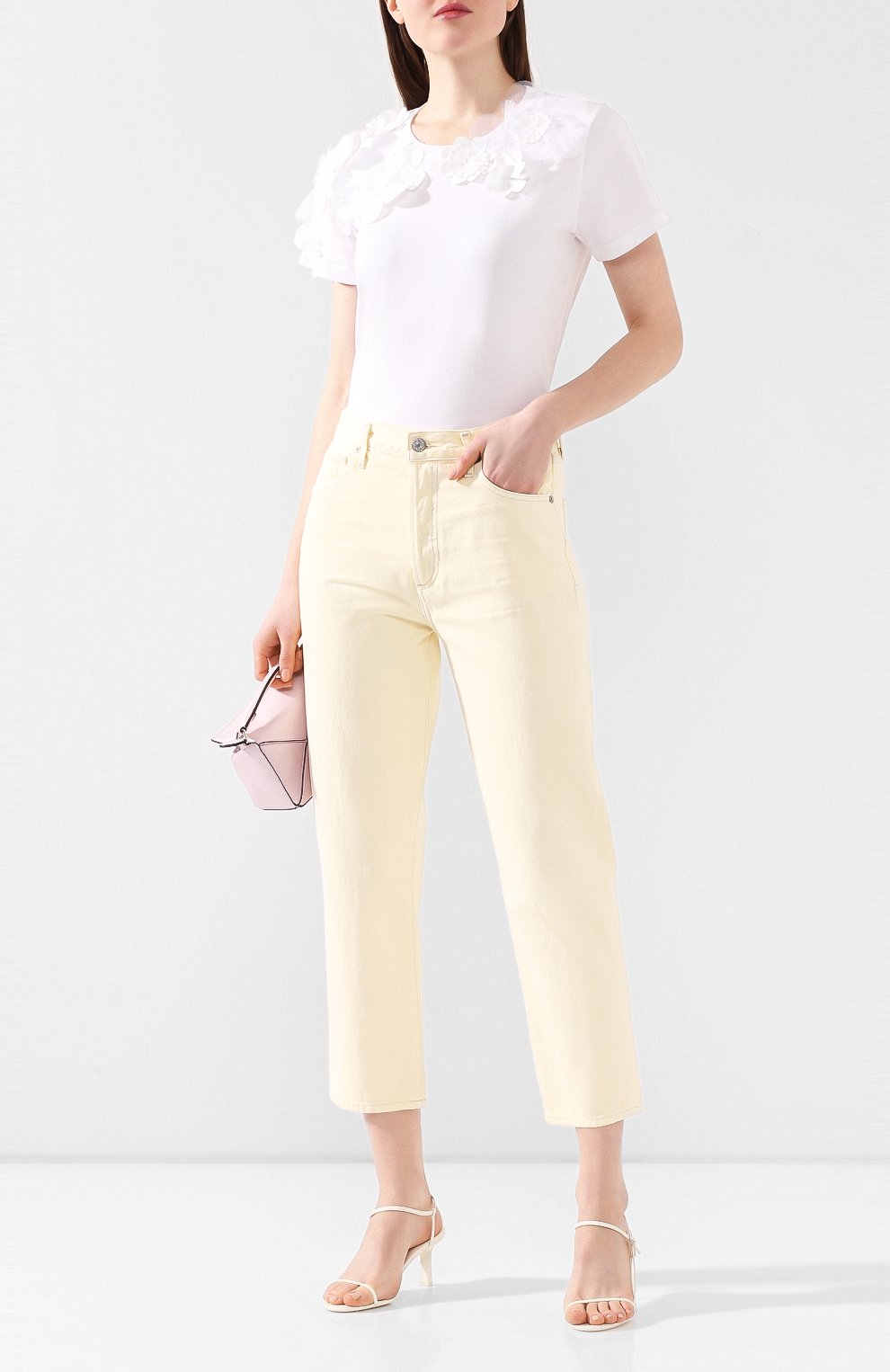 Хлопковая футболка REDVALENTINO, арт. TR0MG06G/555, фото 2